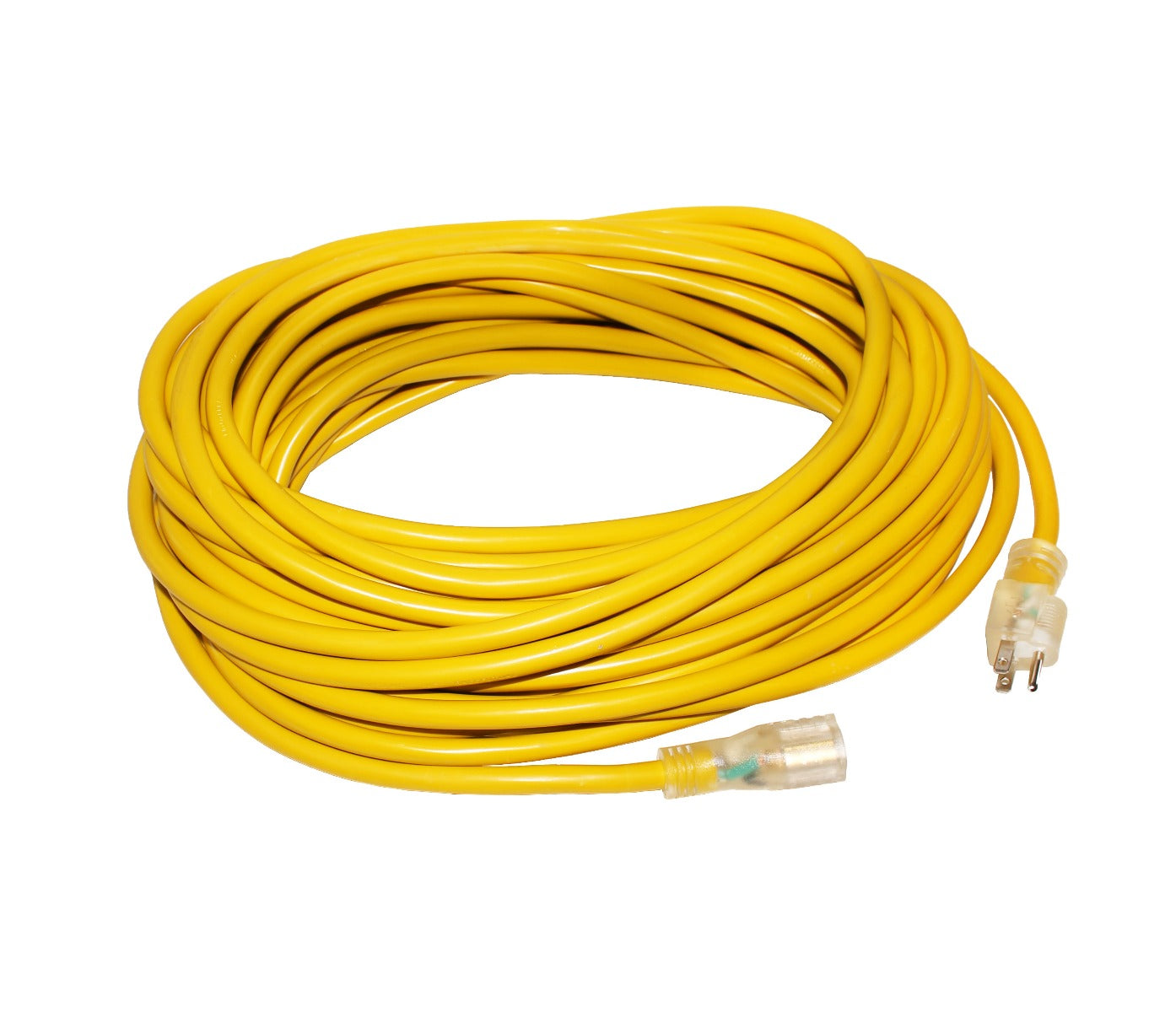 14/3 75ft Lighted Extension Cord 15 Amp,125 Volt,1875 W Outdoor Jacket